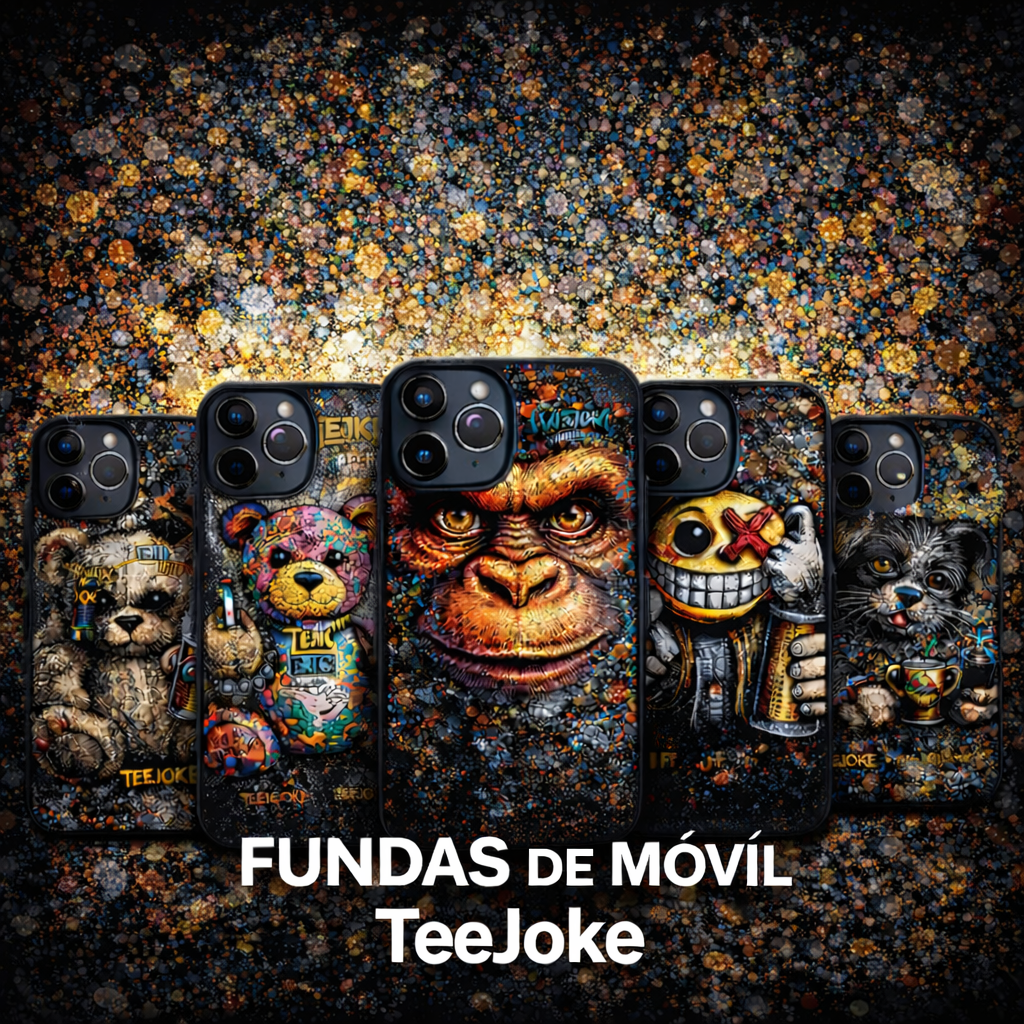 4.Fundas de Móvil TeeJoke