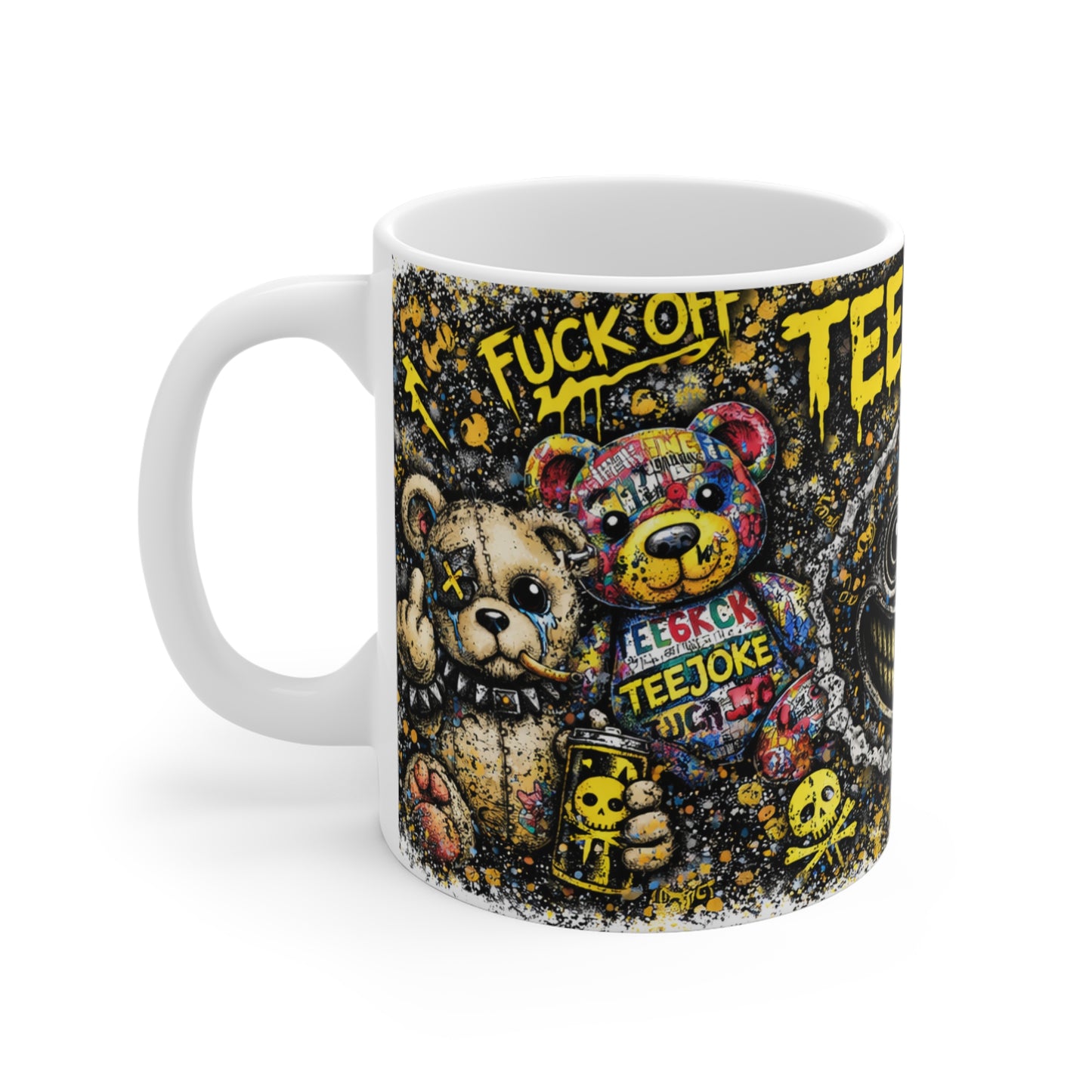 Taza TeeJoke Street Art Chaos – Graffiti 360º