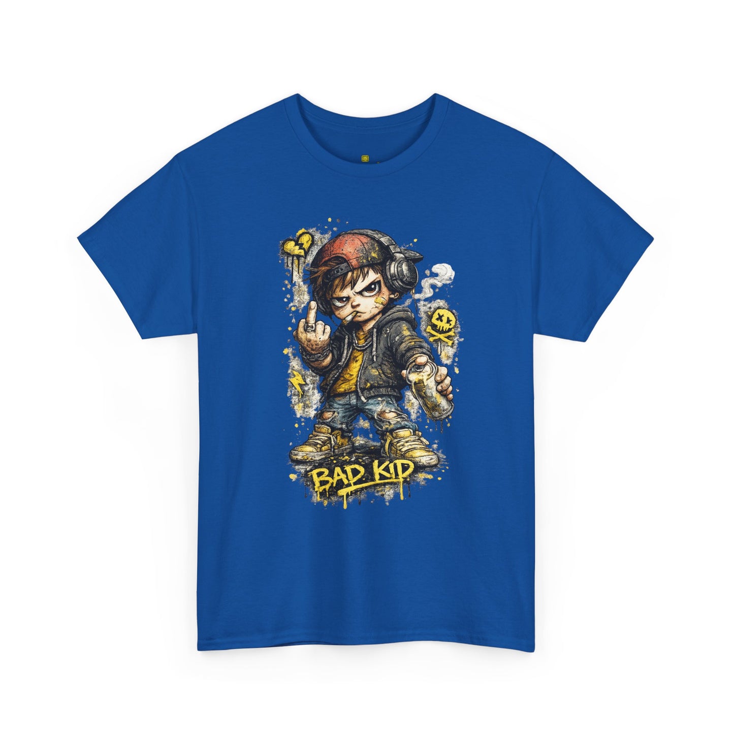 Camiseta TeeJoke® – Bad Kid Street Rebel