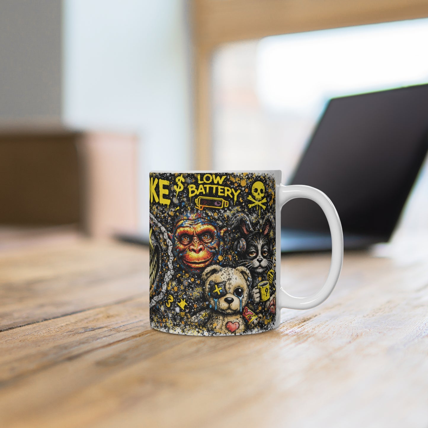 Taza TeeJoke Street Art Chaos – Graffiti 360º