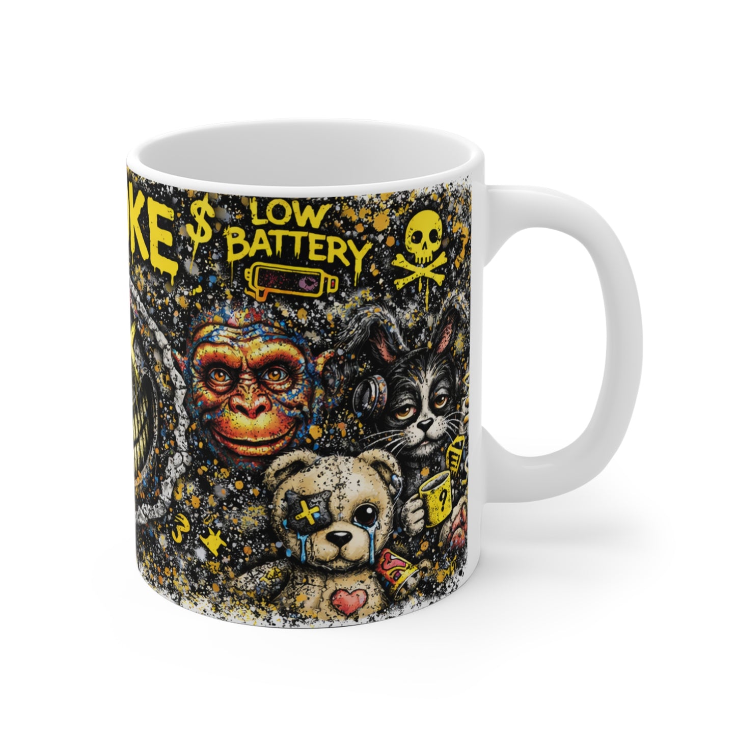 Taza TeeJoke Street Art Chaos – Graffiti 360º