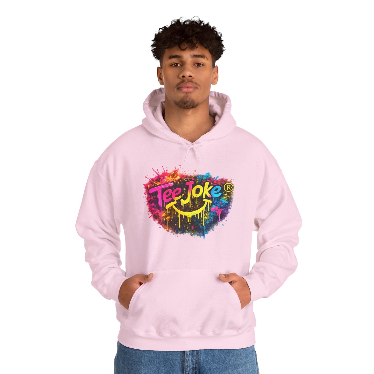 Sudadera TeeJoke Logo Graffiti – Urban Color Edition