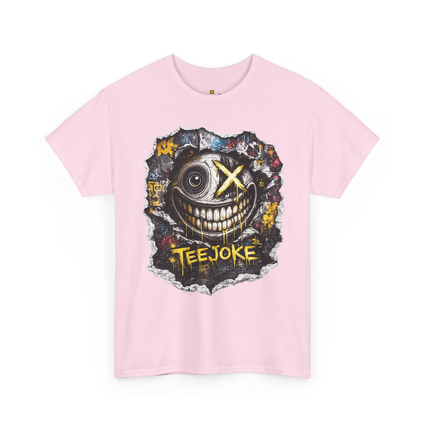 Camiseta TeeJoke® – Broken Smile Street Chaos