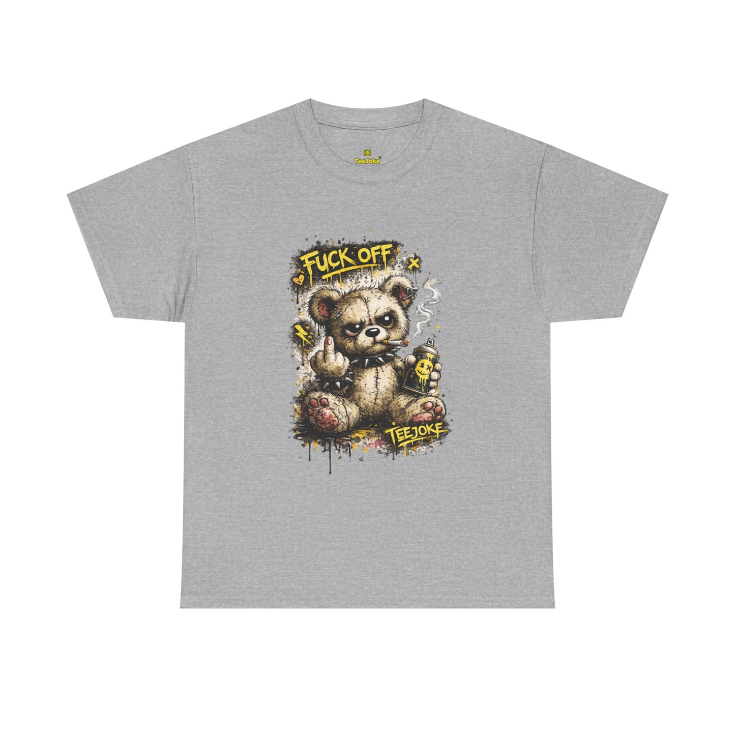 Camiseta TeeJoke “Fuck Off Teddy” – Street Rebel Edition