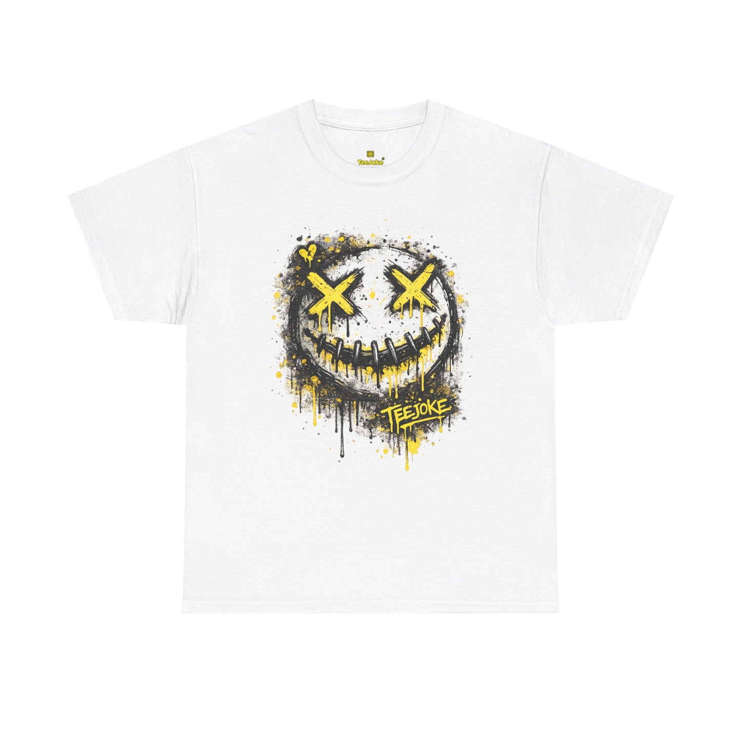 Camiseta TeeJoke® Dark Smile X – Street Art Rebel