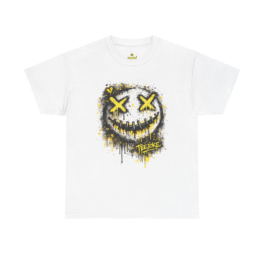 Camiseta TeeJoke® Dark Smile X – Street Art Rebel