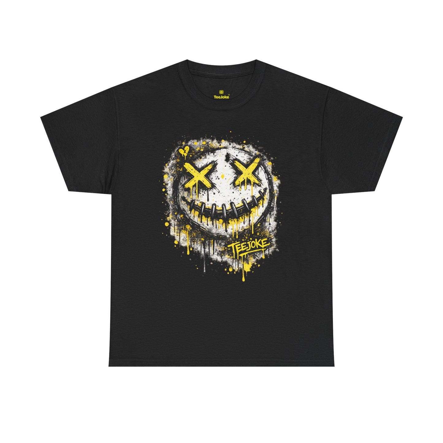 Camiseta TeeJoke® Dark Smile X – Street Art Rebel