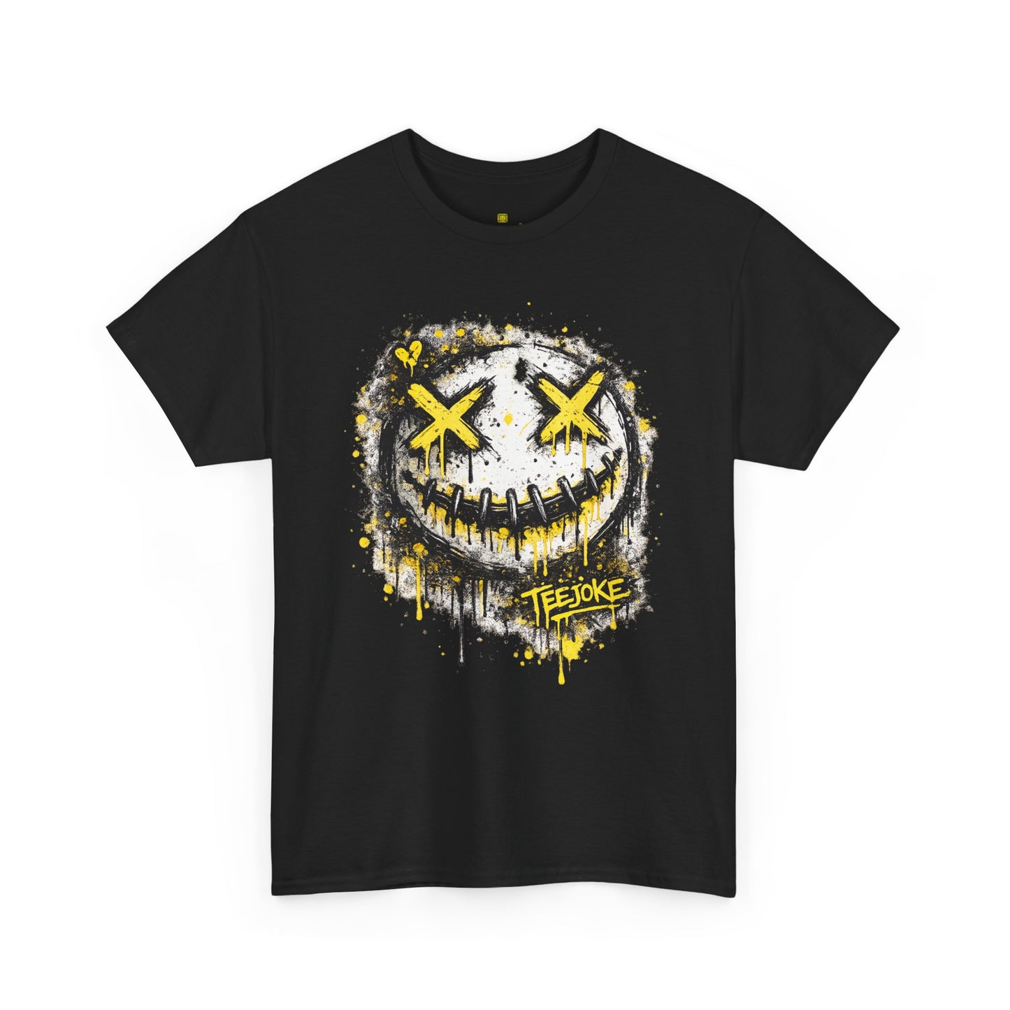 Camiseta TeeJoke® Dark Smile X – Street Art Rebel