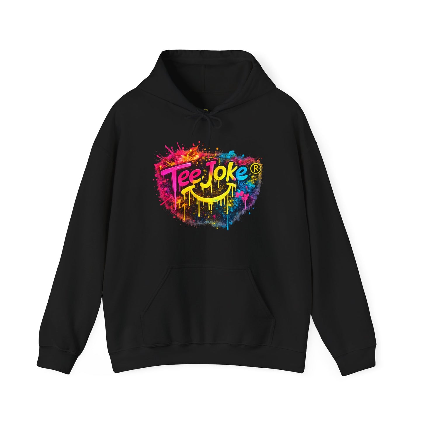 Sudadera TeeJoke Logo Graffiti – Urban Color Edition